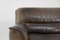 Industrial Brown Leather Modular Sofa and Armchair by COR Sitzkomfort, 1960s, Set of 5 6