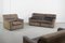 Industrial Brown Leather Modular Sofa and Armchair by COR Sitzkomfort, 1960s, Set of 5, Image 19