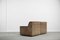 Industrial Brown Leather Modular Sofa and Armchair by COR Sitzkomfort, 1960s, Set of 5 11