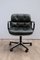 Vintage Leather Executive Desk Chair by Charles Pollock for Knoll Inc. / Knoll International 3