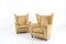 Wood & Fabric Lounge Chairs by Paolo Buffa, 1950s, Set of 2 1