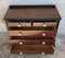 French Art Deco Chest of Drawers with Ebonized Base and Columns 7