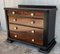 French Art Deco Chest of Drawers with Ebonized Base and Columns 2