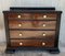 French Art Deco Chest of Drawers with Ebonized Base and Columns 4