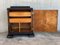 Art Deco Side Cabinets or Nightstands with Ebonized Base, 1940s, Set of 2, Image 7