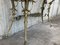 19th Century French Bronze Console Table or Vanity with White Marble Top, Image 12