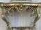 19th Century French Bronze Console Table or Vanity with White Marble Top 5
