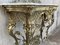 19th Century French Bronze Console Table or Vanity with White Marble Top 6