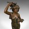 Art Nouveau French Bronze Female Figure, 1920s 8