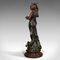Französische Jugendstil Bronze Figur, 1920er 6