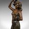 Art Nouveau French Bronze Female Figure, 1920s, Image 10