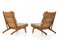 Poltrone GE 375 con schienale alto di Hans J. Wegner per Getama, anni '60, set di 2, Immagine 2