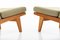 Fauteuils à Dossier Haut GE 375 par Hans J. Wegner pour Getama, 1960s, Set de 2 3