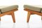 GE 375 High Back Lounge Chairs by Hans J. Wegner for Getama, 1960s, Set of 2 3
