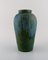 Vase In Glazed Ceramics, 1940s, Denbac, France, Image 2