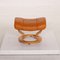 Orange Reno Leather Armchair & Stool from Stressless, Set of 2, Imagen 16