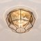 Iron and Clear Glass Lantern Flush Mount or Wall Light from Limburg 10