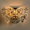 Faceted Crystal and Chrome Sconce from Kinkeldey, Germany, 1970s, Immagine 3