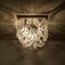 Large Catena Murano Glass Flush Mount Chandelier by J.T. Kalmar, 1970s, Image 3