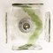 Green Hand Blown Flush Mount or Wall Sconce from J.T. Kalmar, 1960s, Image 14