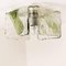 Green Hand Blown Flush Mount or Wall Sconce from J.T. Kalmar, 1960s 12