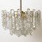 Ice Glass Wall Sconces and Chandeliers from Kalmar, Set of 4 6