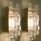 Ice Glass Wall Sconce by J.T. Kalmar, Austria, 1970s 14