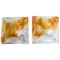 Murano Glass Abstract Wall Sconces from Mazzega, Italy, 1970, Set of 2, Image 1