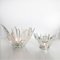 Ice Glass Candleholders or Bowls Set by Wirkkala for Humppila, 1960s, Image 4