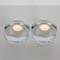 Crystal Glass Votive Candleholders by Kosta Boda for Orrefors, Set of 3 6