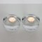Crystal Glass Votive Candleholders by Kosta Boda for Orrefors, Set of 3, Image 6