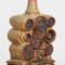 Lampe de Bureau en Céramique avec Abat-Jour en Soie par B. Rooke 6