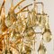 Large Brass and Crystal Chandelier by Ernst Palme, Germany, 1970s, Image 6