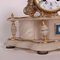Vintage Gilded Antimony and Alabaster Clock, Image 5