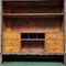 Painted Pine Bureau with Top Cabinet 10