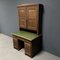 Painted Pine Bureau with Top Cabinet 16