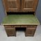 Painted Pine Bureau with Top Cabinet 19