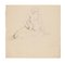 Desconocido, Mujer desnuda, Dibujando a lapiz, Principios del siglo XX, Imagen 1