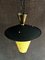 Lampada a sospensione a forma di lanterna nello stile di Mathieu Mategot, Francia, anni '50, Immagine 5