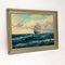 Antique Nautical Oil Painting, Image 3