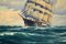 Antique Nautical Oil Painting, Image 4