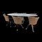 Dining Set by Giorgio Saporiti for Il Loft, 1990s, Set of 7, Image 1