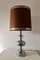 Lámpara de mesa italiana Mid-Century grande de cromo, años 60, Imagen 2