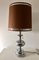 Lámpara de mesa italiana Mid-Century grande de cromo, años 60, Imagen 9