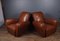 French Leather Club Chairs, 1940s, Set of 2 11