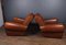 French Leather Club Chairs, 1940s, Set of 2 10