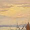 Seascape Landscape with Sailboats, Oil on Canvas, 20th Century 6