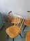 Scandinavian Bi-Color Dining Chairs, 1950s, Set of 6, Image 6