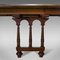 Large Antique Fench Walnut Extending Dining Table, 1900s 11