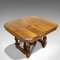 Large Antique Fench Walnut Extending Dining Table, 1900s 7